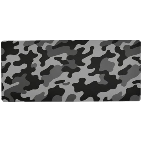 Mauspad, groß, für den Schreibtisch, 80 x 30 cm, Schwarz / Dunkelgrau Mauspad, groß, für den Schreibtisch, 80 x 30 cm, Schwarz / Dunkelgrau von EtherSpher