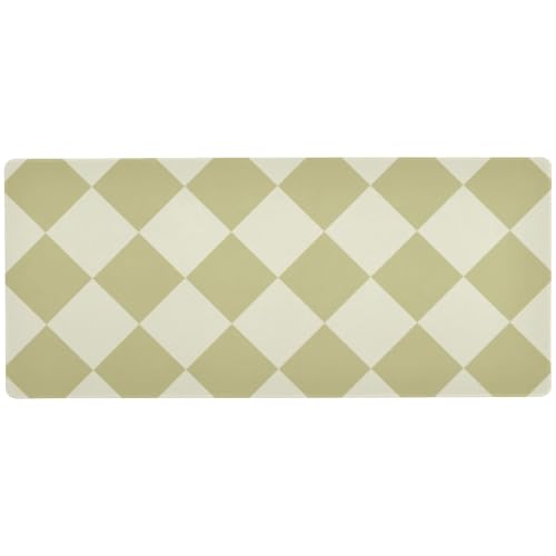 Mauspad zum Schreiben, unwaschbar, unwaschbar, 80 x 30 cm, Khaki / Beige Mauspad zum Schreiben, unwaschbar, unwaschbar, 80 x 30 cm, Khaki / Beige von EtherSpher