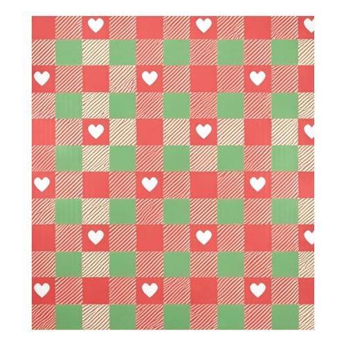Merry Christmas Red Green Love Plaid Dekorative Geschirrspüler magnetische Abdeckung wiederverwendbar magnetische Kühlschrankabdeckung Geschirrspülerabdeckung Panel Urlaubsdekoration 58,4 x 66 cm Merry Christmas Red Green Love Plaid Dekorative Geschirrspüler magnetische Abdeckung wiederverwendbar magnetische Kühlschrankabdeckung Geschirrspülerabdeckung Panel Urlaubsdekoration 58,4 x 66 cm von EtherSpher