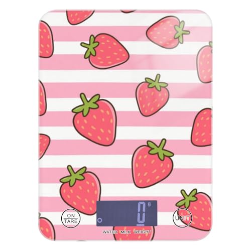 Obst-Erdbeerbäcker-Lebensmittelwaage für Ernährung, 5 kg/5 g, digitale Waage, Küche mit 4 Einheiten für (Benutzer) (Benutzer) (Benutzer) báscula para pesar comida von EtherSpher
