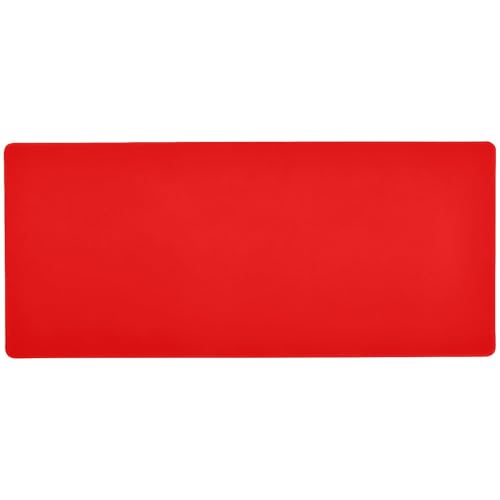 Rutschfestes Mauspad, groß, für den Schreibtisch, 80 x 30 cm, Rot Rutschfestes Mauspad, groß, für den Schreibtisch, 80 x 30 cm, Rot von EtherSpher