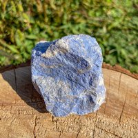 Roher Dumortierit Kristall/Inspirationsstein Rohstein Unterstützung Harmonie Weisheit Stirnchakra Frieden Geduld Perspektive von EthericPulse
