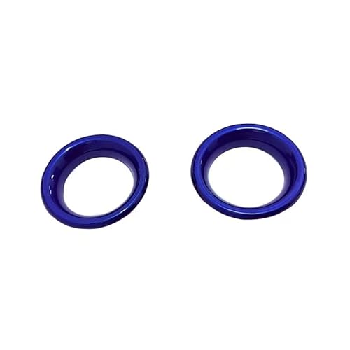Ethmuntha Für C-HR CHR 2024 2025 Auto Linkslenker Armaturenbrett Armaturenbrett Klimaanlage Lüftungsauslass Abdeckung Verkleidung 2 Stück (blau) von Ethmuntha