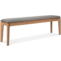 Ethnicraft Bok 3-Sitzer Bank Teak mit Stoffkissen 162x35 cm Ethnicraft Bok 3-Sitzer Bank Teak mit Stoffkissen 162x35 cm von Ethnicraft