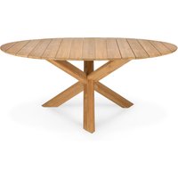 Ethnicraft Circle Outdoor-Esstisch Teak rund Ethnicraft Circle Outdoor-Esstisch Teak rund von Ethnicraft