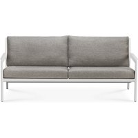 Ethnicraft Jack 2-Sitzer Sofa Aluminium mit Stoffkissen von Ethnicraft