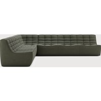 Ethnicraft N701 Modulare Sofagranitur 90° Quadratisch Links aus recycelter Baumwolle Ethnicraft N701 Modulare Sofagranitur 90° Quadratisch Links aus recycelter Baumwolle von Ethnicraft
