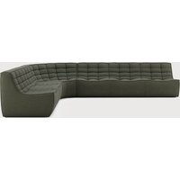 Ethnicraft N701 Modulare Sofagranitur 90° Rund Links aus recycelter Baumwolle Ethnicraft N701 Modulare Sofagranitur 90° Rund Links aus recycelter Baumwolle von Ethnicraft