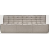 Ethnicraft N701 Modulsofa Dreisitzer aus Recycelter Baumwolle von Ethnicraft