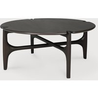 Ethnicraft PI Indoor Couchtisch Mahagoni Dunkelbraun von Ethnicraft