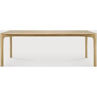 Ethnicraft PI Indoor Tisch 220x95 cm Eichenholz Geölt von Ethnicraft