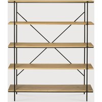 Ethnicraft Rise Indoor Regal Eichenholz 140x38x165 cm Ethnicraft Rise Indoor Regal Eichenholz 140x38x165 cm von Ethnicraft