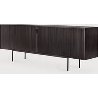 Ethnicraft Roller Max Indoor Anrichte Teakholz Schwarz von Ethnicraft
