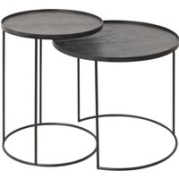 Ethnicraft - Tray Beistelltisch 2er Set von Ethnicraft