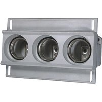 ETI Diazed DII Sicherungssockel 3-polig, 1x25A, 500V von Eti