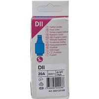 ETI Diazed-Sicherungseinsatz DII 20 A - 5 Stück von Eti