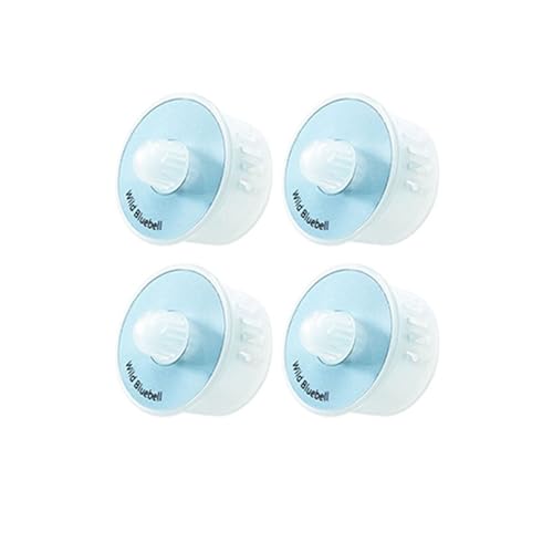 EtliN Duftkapseln, Lufterfrischer, kompatibel mit Ecovacs Debot OZMO T9 Max/Power/Aivi X1 T10 Plus Roboter-Staubsauger-Zubehör (Color : Blue-4pcs) von EtliN