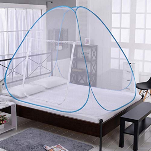 Etophigh Faltbares Moskitonetz Easy Bed Pop Up Zelt Installation Netzwerktür für Kinder Erwachsene Einzeltür von Etophigh
