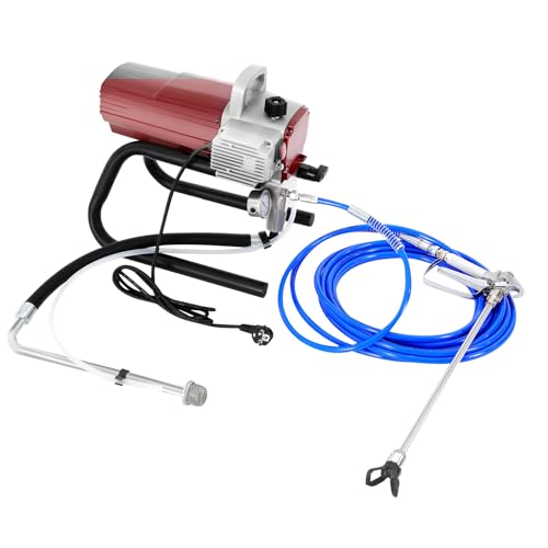 Airless Farbsprühsystem 1800W Hochdruck Elektro Airless Farbsprühgerät Airless Spritzgerät Sprühgerät 1.8 L/min mit Spritzpistole Farbspritzgerät für Wandfarbe Lack Lasur von Etrhdfyts
