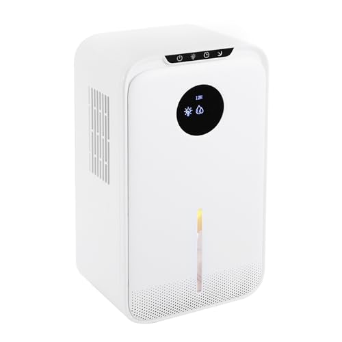 Luftentfeuchter Elektrisch mit 7-Farben-Beleuchtung Timer Schlafmodus Leiser Raumentfeuchter Dehumidifier Entfeuchter Wäschetrocknung 2.5L-Wassertank von Etrhdfyts