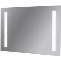Badspiegel mit Led-Hintergrundbeleuchtung 100x70 cm Mit Vergrößerungsspiegel Mit Touch-Licht Bluetooth-Kit eingebaut Spiegel ohne Anti-Beschlag von Etrusca