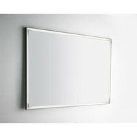 Led-Badezimmerspiegel 80x60 cm mit Außenrahmen Silber-Look Ohne Deckenbeleuchtung Bluetooth-Kit eingebaut Spiegel ohne Anti-Beschlag von Etrusca