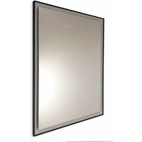 Maßgefertigter Spiegel mit schwarzem, ausgehöhltem Rahmen bis zu 70 cm bis zu 60 cm von Etrusca