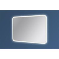 Led-Badezimmerspiegel 100x70 cm sandgestrahlt Ohne Vergrößerungsspiegel Ohne Touch-Licht Ohne Bluetooth-Kit Spiegel und Anti-Beschlag von Etrusca