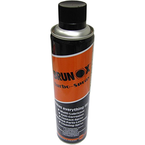 Ett Brunox ''Turbo-Spray'', 400 ml, 5 Funktionen: Kriechöl, Rostlöser, Schmiermittel, Kontaktspray, Reinig von Ett