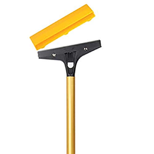 Ettore 2007 Profi-Fensterreinigung Bodenschaber, Breite 10 cm mit 135 cm Stiel von Ettore