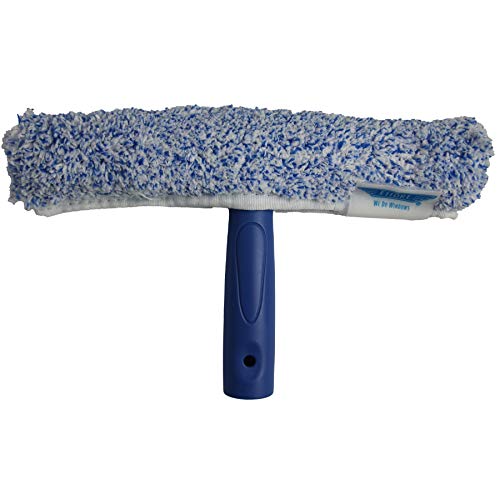 Ettore Mighty Fensterreiniger, 25,4 cm 50010 Fensterschaber 10-Zoll, Plastik, blau, weiß, 4.45 x 17.14 x 34.29 cm von Ettore