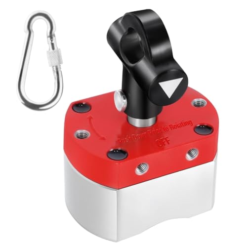 Etyrerre 180 LB EIN/AUS Magnete Magnetischer Schweißhalter, Vielseitiger Schaltermagnet zum Heben und Handling, Metallabschirmung von Etyrerre