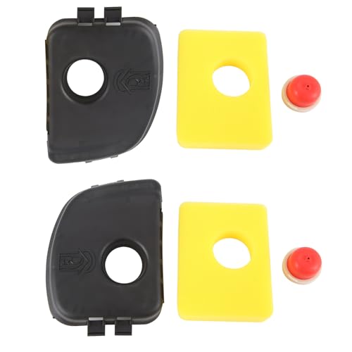 Etyrerre 2 Paket 595660 799579 594281 Luft Filter Abdeckung und Luft Filter und Passend für RasenmäHer von Etyrerre