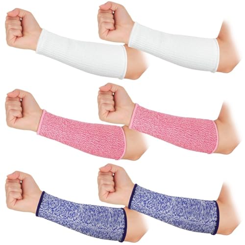 Etyrerre 3 Paar Armschützer für Dünne Haut und Blutergüsse, Schnittfeste Unterarmmanschette, Level 5, Arm-Verbrennungsschutzmanschette Etyrerre 3 Paar Armschützer für Dünne Haut und Blutergüsse, Schnittfeste Unterarmmanschette, Level 5, Arm-Verbrennungsschutzmanschette von Etyrerre