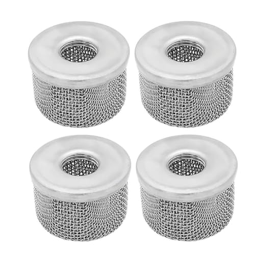 Etyrerre 4 Stück 181073 oder 181-073 Pumpeneinlasssieb, Siebfilter 1/2 NPT-Gewinde Edelstahl mit für Airless-Farbspritzgerät Etyrerre 4 Stück 181073 oder 181-073 Pumpeneinlasssieb, Siebfilter 1/2 NPT-Gewinde Edelstahl mit für Airless-Farbspritzgerät von Etyrerre