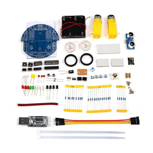 Etyrerre 51 MCU Smart Car Ultraschall-Hindernisvermeidung Auto-Tracking-Entfernungsroboter-Programmierung DIY Car Kit Etyrerre 51 MCU Smart Car Ultraschall-Hindernisvermeidung Auto-Tracking-Entfernungsroboter-Programmierung DIY Car Kit von Etyrerre