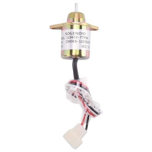 Etyrerre Abschaltung des 12 V Motor Kraftstoff Absperr Magnet Ventils für 119653-77950 von Etyrerre