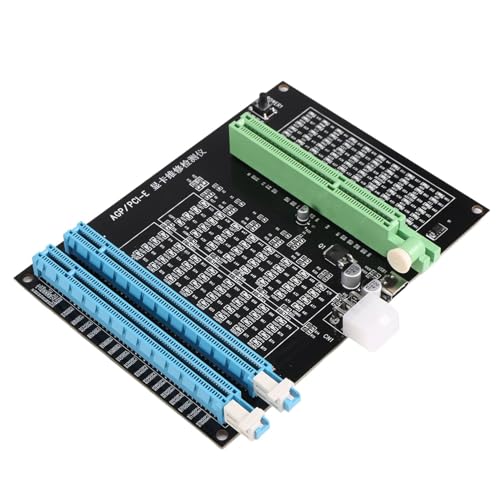 Etyrerre Agp Pci-E X16 Dual-Purpose Socket Tester Anzeige Image Video Card Checker Tester Grafikkarten-Diagnosetool Etyrerre Agp Pci-E X16 Dual-Purpose Socket Tester Anzeige Image Video Card Checker Tester Grafikkarten-Diagnosetool von Etyrerre