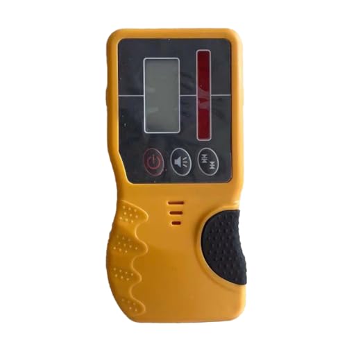 Etyrerre Empfänger für Selbstnivellierenden Rotationslaser im Freien, Rotierender -Level-Detektor mit Heavy-Duty-Klemme und Grünem Licht von Etyrerre