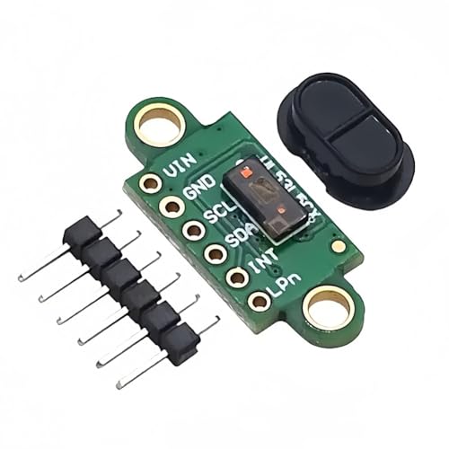 Etyrerre VL53L5X V2 TOF Weitfeld-Time-Of-Flight-Multi-Region-Entfernungssensormodul VL53L5CX mit Abdeckung von Etyrerre