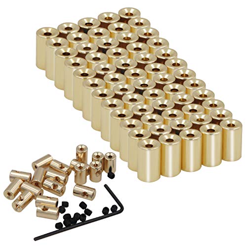 EuTengHao 60 Stück Pin Locks Pin Backs Locking Pin Backs Pin Keepers Locking Claps, Locking Pin Backs Keepers (9 mm x 5,5 mm, Gold) von EuTengHao