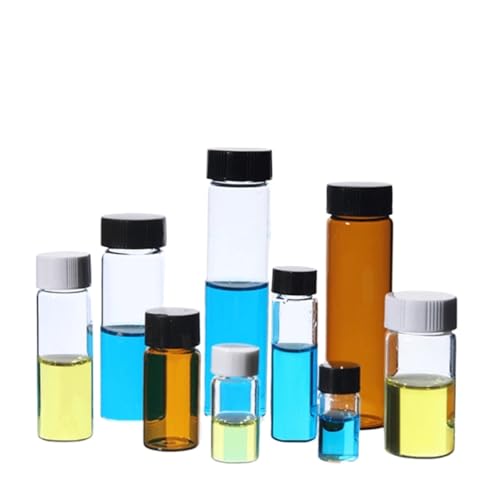 1 2 3 5 10 15 20 30 40 50 60ml Braunglas Schraubverschluss Probeflasche Laborglaswaren Chemisches Experiment(40ml 10 PCS) von EuZhOuDEQiNg