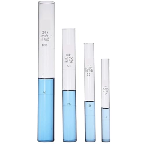 10 25 50 100ml Klar Graduiert Farbmetrischen Rohr Labor Glaswaren Chemische Experiment(25ml) von EuZhOuDEQiNg