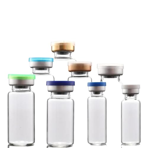 100 teile/los 2 ml 3 ml 5 ml 10 ml Fläschchen Stopper Flip Off Caps Al Caps Glasflasche(2ml Neck 13mm) von EuZhOuDEQiNg