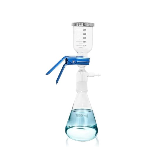1000 ml Labor-Vakuumfiltrations-Destillationsgerät, Filterflaschen-Set, graduiertes Labor-Sauggerät for Filtern von EuZhOuDEQiNg