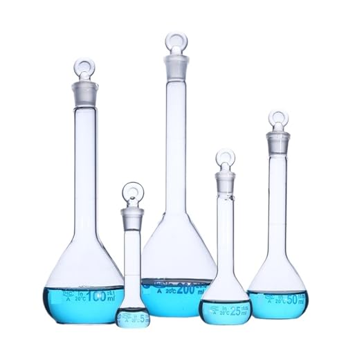 2 teile/los 1-2000 ml Klar Labor Messung Messkolben Quantitative Shaker Pyknowmeter Labor Ausrüstung(5mL 2pcs) von EuZhOuDEQiNg