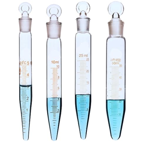 5 10 15 20 25 50 ml-Zentrifugenröhrchen mit Graduierung, spitzer Boden, Schraubverschluss oder Stopfen, Laborglaswaren, chemisches Experiment(5ml With Stopper) von EuZhOuDEQiNg