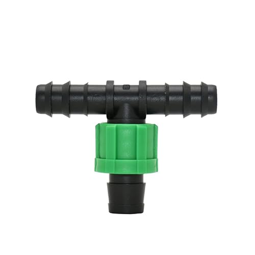 EuZhOuDEQiNg 50 Pcs 1/2 "Schlauch Zu 16mm Tropf Band T Stecker Wasser Splitter Mutter Gewächshaus Tropf Bewässerung von EuZhOuDEQiNg