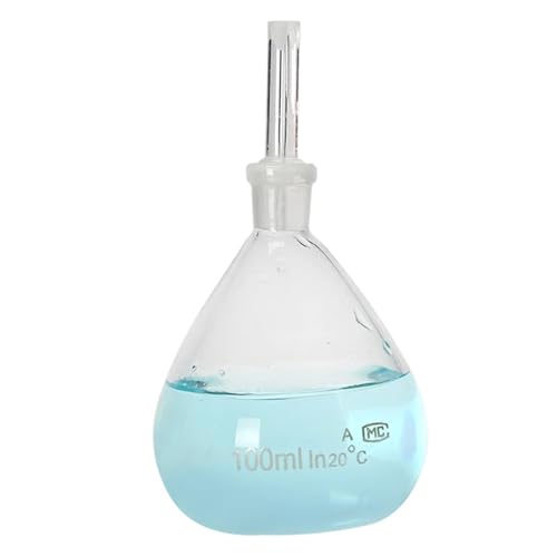 Labor Labor Gläser Pyknometer Spezifisches Gewicht Flasche Picnometer(50mL) von EuZhOuDEQiNg