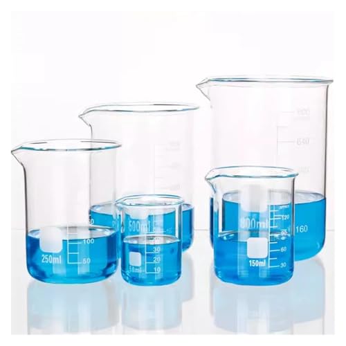 Niedrigen Becher Experimentelle Ausrüstung Hohe Temperatur Beständig Hohe Borosilikatglas Messbecher(800ml) von EuZhOuDEQiNg